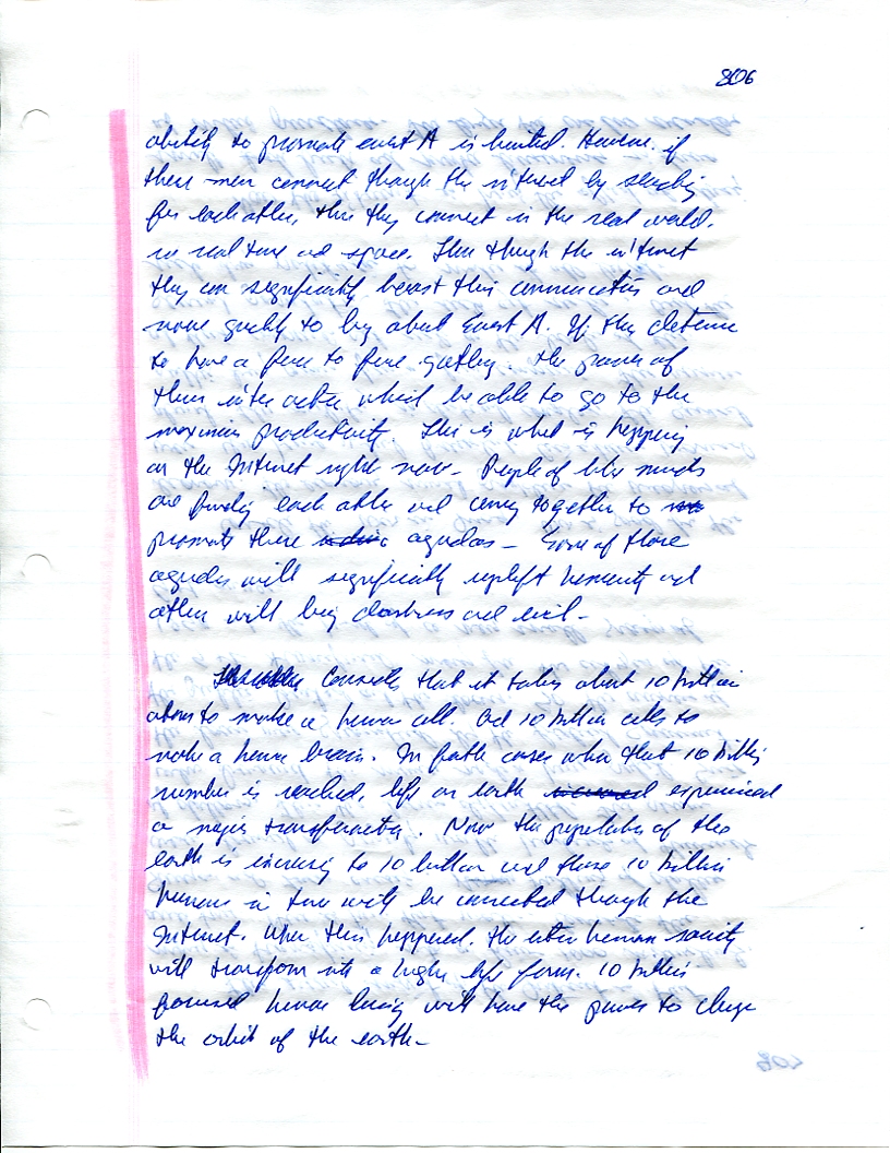 Dr John WorldPeace 2008 Prison Journal